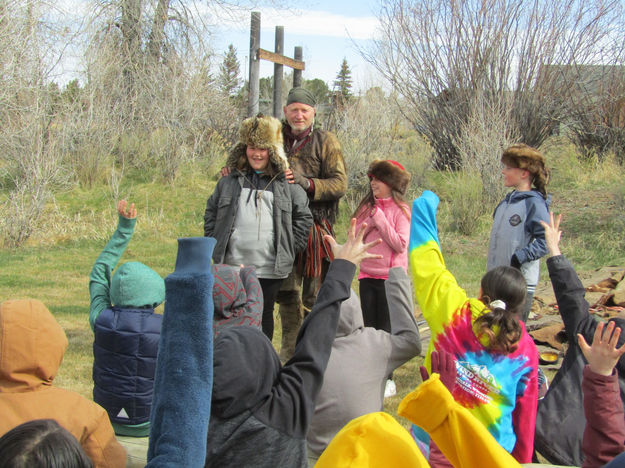 Favorite hat. Photo by Dawn Ballou, Pinedale Online.