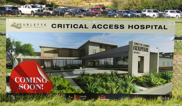 New Hospital. Photo by Dawn Ballou, Pinedale Online.