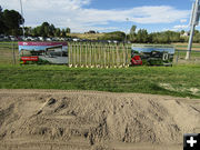 All lined up. Photo by Dawn Ballou, Pinedale Online.