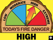 High Fire Danger. Photo by .