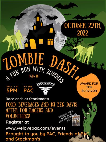 2022 Zombie Dash Fun Run. Photo by Friends of PAC.