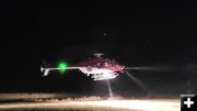 Life Flight. Photo by Sublette County Sheriff's Office.