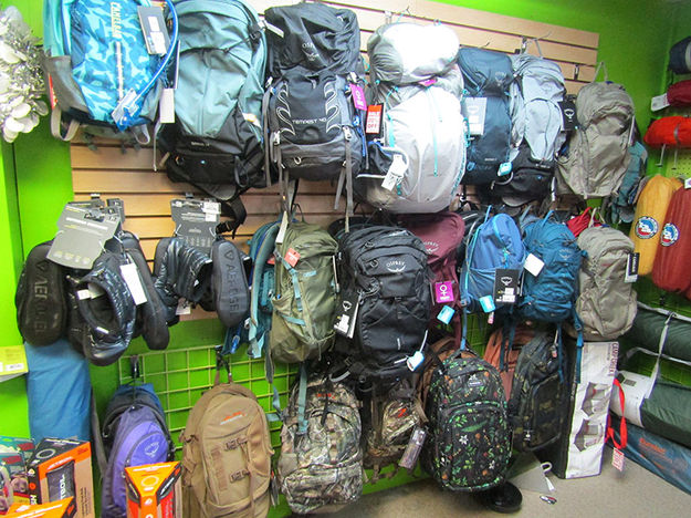 Backpacks. Photo by Dawn Ballou, Pinedale Online.