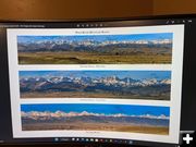 Wind River Range panorama poster. Photo by Dave Bell.