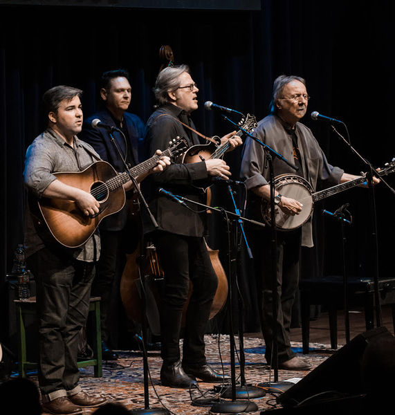 The John Jorgenson Bluegrass Band . Photo by Pinedale Fine Arts Council.