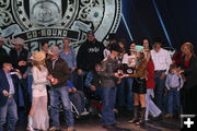 Buckle presentation. Photo by Tanya Hamner.