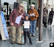 Zeke Thomas. Photo by Pinedale Lions Club.