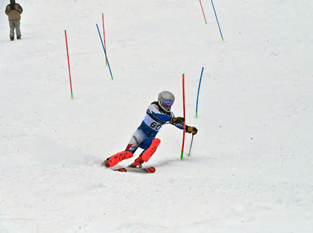 Destin Williams. Photo by Jeff Wohl, Alpine Ski Coach.
