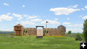 Conceptual of Fort Sublette. Photo by Pinedale Online.