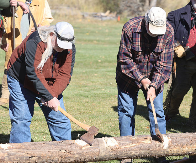 Doyle Reid and Jim Hardee. Photo by Mindi Crabb.