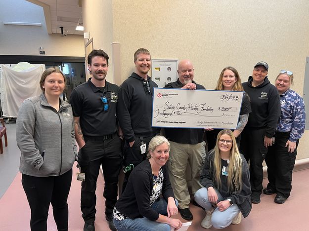 Donation. Photo by Sublette County Health Foundation.