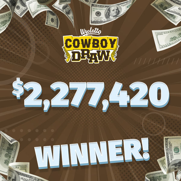 Lotto Millionaire Winner. Photo by Wyoming Lottery.