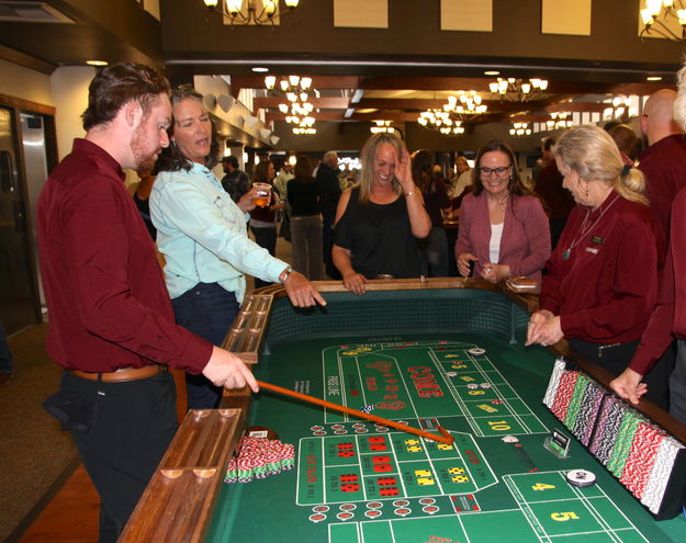 Craps Table. Photo by Joy Ufford.