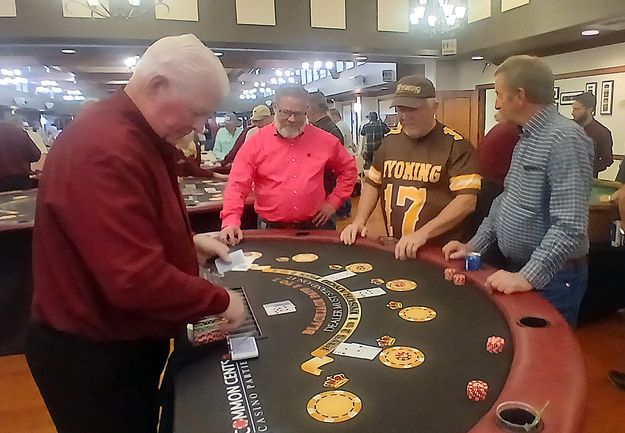 Gambling Table. Photo by Joy Ufford.